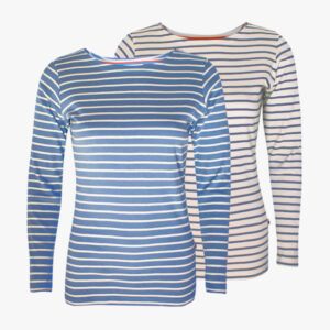 Tailliertes Ladyshirt Kombi-Angebot Jeans-Natural