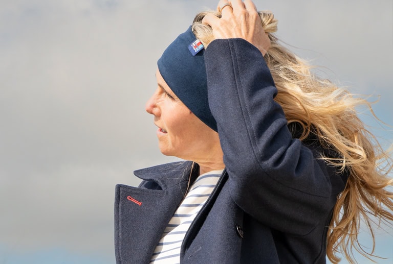 Winter Cabanjacken und Stirnband