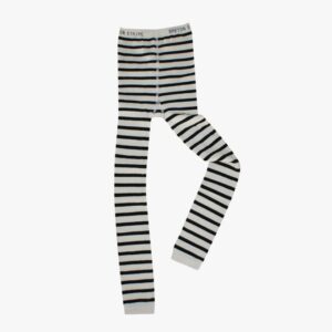 Kinderleggings in der Farbe Naturel - Marineblau