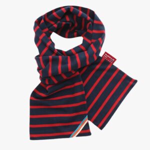 marineblau-bordeauxrot