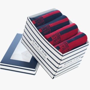 marineblau-bordeauxrot