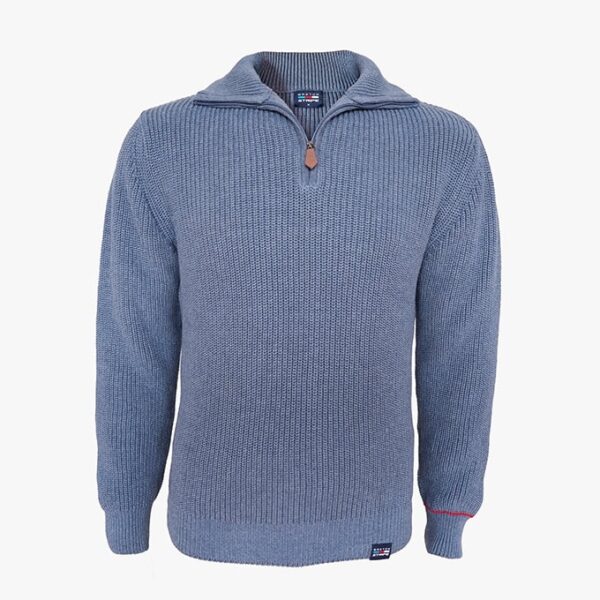 Schifferhemd für Herren in der Farbe Jeans