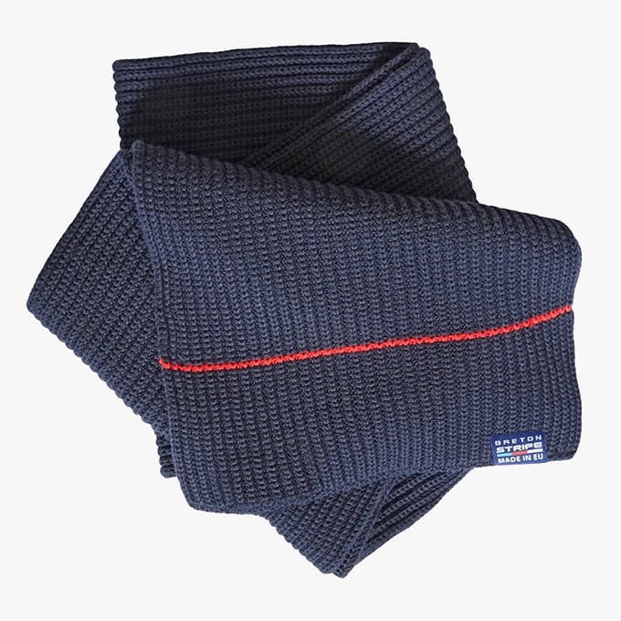 Schippers Schal in der Farbe Marineblau